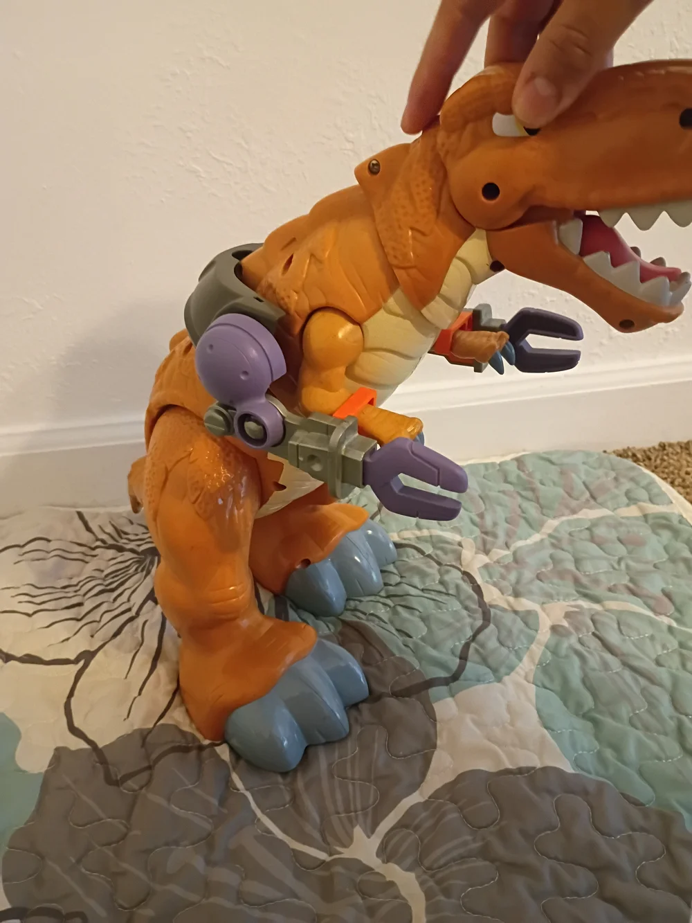 Fisher Price Imaginext Mega T-Rex Dinosaur Motorized Moving & Sounds Figure